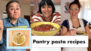 Pro Chefs Make 13 Kinds of Pantry Pasta  Test Kitchen Talks  Home  Bon Appétit [upl. by Aurie]