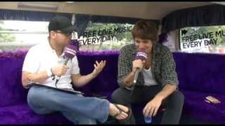 Paolo Nutini interview Isle of Wight Festival 2009 [upl. by Enimrac]