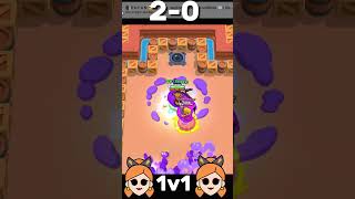 1v1 against a club mate brawlstars trending supercell [upl. by Doraj]