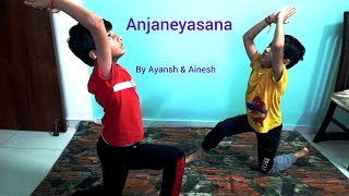 Anjaneyasana yoga [upl. by Matheny]