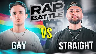 GAY vs STRAIGHT Krankes Rapbattle 🌈 [upl. by Fong974]