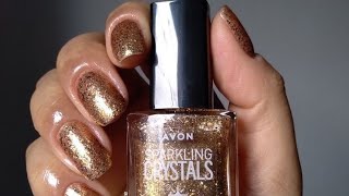 LAKIER 🌠SPARKLING 🌠CRYSTALS🌠 AVON 🌠 [upl. by Reiter677]