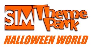 Sim Theme Park  Halloween World [upl. by Lorusso]