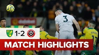 Norwich City 12 Sheffield United  Premier League Highlights [upl. by Himelman]