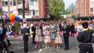 NUNCHAKU  Aankomst Koninklijke familie bij Nunchaku demonstratie [upl. by Mcmillan]