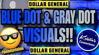 Dollar General Penny Shopping amp Clearance Shopping Visuals  Blue Dot amp Gray Dot [upl. by Butta]