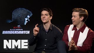 Black Mirror Stars Will Poulter and Fionn Whitehead on ‘Black Mirror Bandersnatch [upl. by Einon]