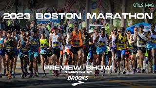 Boston Marathon 2023 Live PreRace Show [upl. by Egdirdle230]