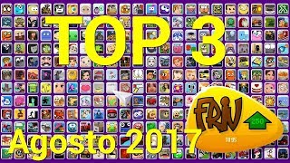 TOP 3 Mejores Juegos Frivcom de AGOSTO 2017 [upl. by Segal]