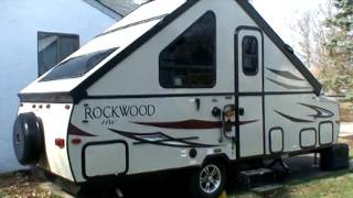 Rockwood A213HW A Frame Camper [upl. by Finstad955]