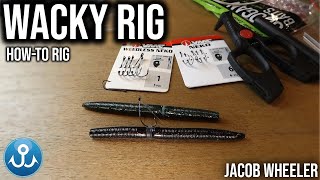 The 1 Bass Fishing Lure in the World The Wacky Rig HowTo Rig [upl. by Odnanref]