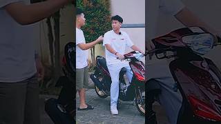 reaksi Kesya Mahesa ketika nyobain Mio 200cc motovlogindonesia viral [upl. by Fernand]