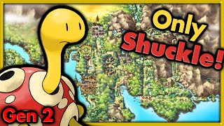 Can I Beat Pokemon Gold with ONLY Shuckle 🔴 Pokemon Challenges ► NO ITEMS IN BATTLE [upl. by Nitsruk]