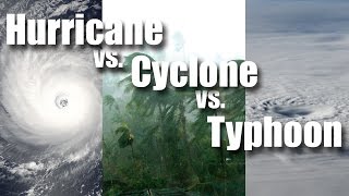 Hurricane vs Cyclone vs Typhoon [upl. by Masera]