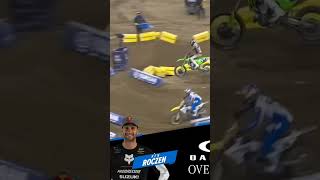 Supercross 2024  Pierce Brown Ken Roczen Oakley Whole Shot [upl. by Uund]