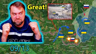 Update from Ukraine  Awesome A Surprise Strike of Ukraine in Kursk Broke the Ruzzian defense line [upl. by Nagoh]