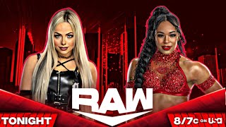 Bianca Belair Vs Liv Morgan  One On One Match  WWE RAW [upl. by Perkins]