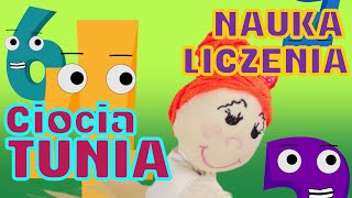 NAUKA LICZENIA  Piosenki DLA DZIECI  Ciocia TUNIA  TuniaTv [upl. by Klotz157]