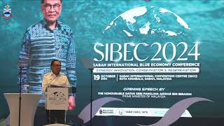 MAJLIS PERASMIAN SABAH INTERNATIONAL BLUE ECONOMY CONFERENCE SIBEC 2024 [upl. by Silas656]