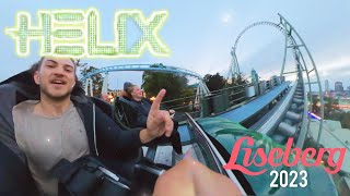 HELIX  LISEBERG IS … AMAZING  Liseberg 2023 POVs [upl. by Arrad900]