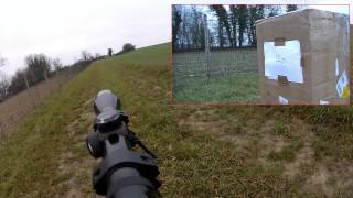 VFCUmarex HK417 20quot barrel amp long rail  Shooting tests [upl. by Talmud]