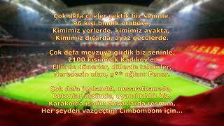 Galatasaray Tezahüratları  Senin İçin Cimbom [upl. by Endres]