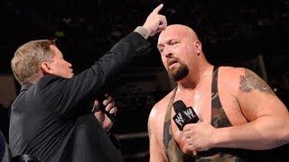 John Laurinaitis fires Big Show Raw May 14 2012 [upl. by Tina]