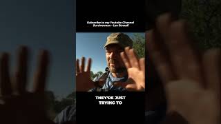 Survivorman  Gathering Honey from African Bees  Les Stroud [upl. by Annaigroeg]