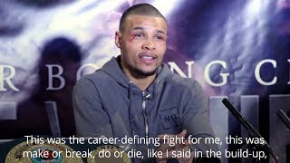 Chris Eubank Jr Says His Win Over James DeGale Was Career Defining [upl. by Aelam414]