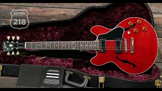 Gibson Custom Shop CS336 Figured Top Gloss Faded Cherry [upl. by Honebein]