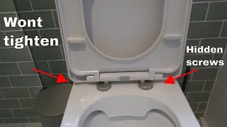 How to fix a toilet seat [upl. by Emmalynne990]