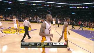 HD Kobe Bryant 26 Points vs Boston Celtics  Highlights 11032012 [upl. by Nyraa43]