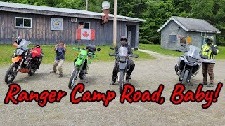 Gravel Adventure Ride Day Group Ride Part 2 KLR650 [upl. by Hesky848]