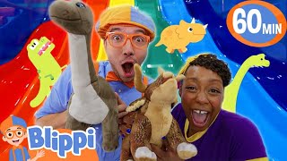 Blippi amp Meekahs EPIC Dinosaur Adventure  Blippi Educational Videos for Kids [upl. by Cowen806]