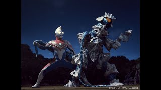 ウルトラマンダイナVSギャンザー＆クレア星雲人シオン（オーレッド） [upl. by Adnocahs]