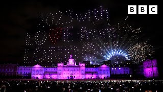 Happy New Year Live 🎆 London Fireworks 2023 🔴 BBC [upl. by Subocaj]