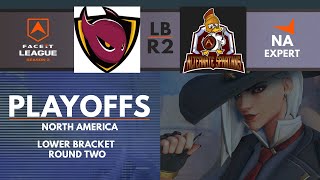 FACEIT League Season 02  PLAYOFFS LB R2  NA Expert  Arizona State U vs Alt Spartans [upl. by Hahcim]