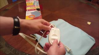 Sunbeam Standard Heating Pad Unboxing amp Review [upl. by Sivra]