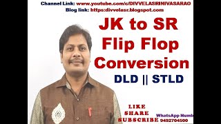 JK Flip Flop to SR Flip Flop Conversion  JK to SR Flip Flop Conversion  Flip Flop Conversion [upl. by Best555]