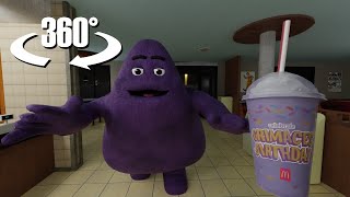 Buying The Grimace Shake In 360VR [upl. by Crespi91]