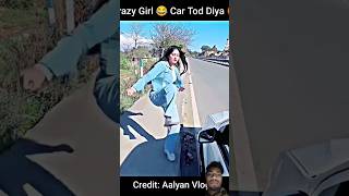 Crazy Girl Want To Race With Me 😱 girl shorts bike rider youtubeshorts vlog ktm [upl. by Treborsemaj]