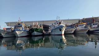 Sortie du port de Kelibia la blanche Tunisie [upl. by Abbotsen454]