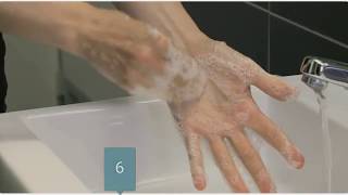 Lavage des mains selon lOMS [upl. by Osmo]