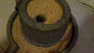 mill stone rotary quern [upl. by Atalya]