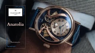 UNBOXING Earnshaw Beaufort ANATOLIA Automatic Watch [upl. by Nowad64]