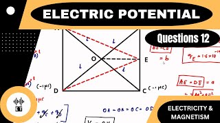 Electric Potential  Question 12  Electricity And Magnetism [upl. by Iruahs723]