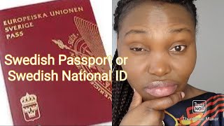 SWEDISH PASSPORT OR SWEDISH ID SWEDISH POLICE ADVICE TO THOSE TRAVELING TO EU EEA [upl. by Vizzone852]