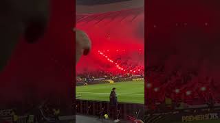 Celtic fc v Aberdeen league cup semi final 2112024 players coming out football celticfc [upl. by Theresa]