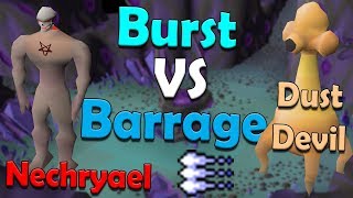 Should You Use Ice Burst Or Ice Barrage Old School Runescape Comparison [upl. by Kubetz382]