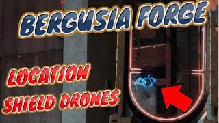 Destiny 2 Black Armory  Bergusia Forge Location  Shield Drone Locations [upl. by Akemal]